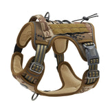 Dog Apparel: Dog Harness Tactical No Pull Adjustable Pet Military Working Training Vest S