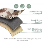 Dog Apparel: Dog Harness Tactical No Pull Adjustable Pet Military Working Training Vest S