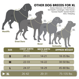 Dog Apparel: Dog Harness Tactical No Pull Adjustable Pet Military Working Training Vest S