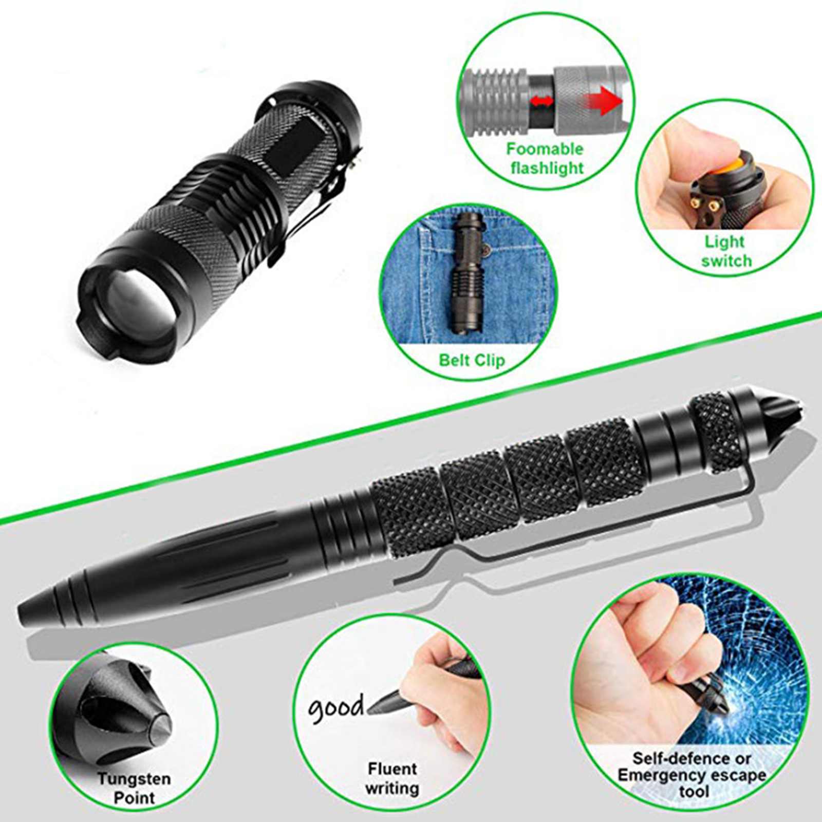 Camping Appliances: Camping Tool Emergency Survival Equipment Set Outdoor Sport Tactical Hiking Kit