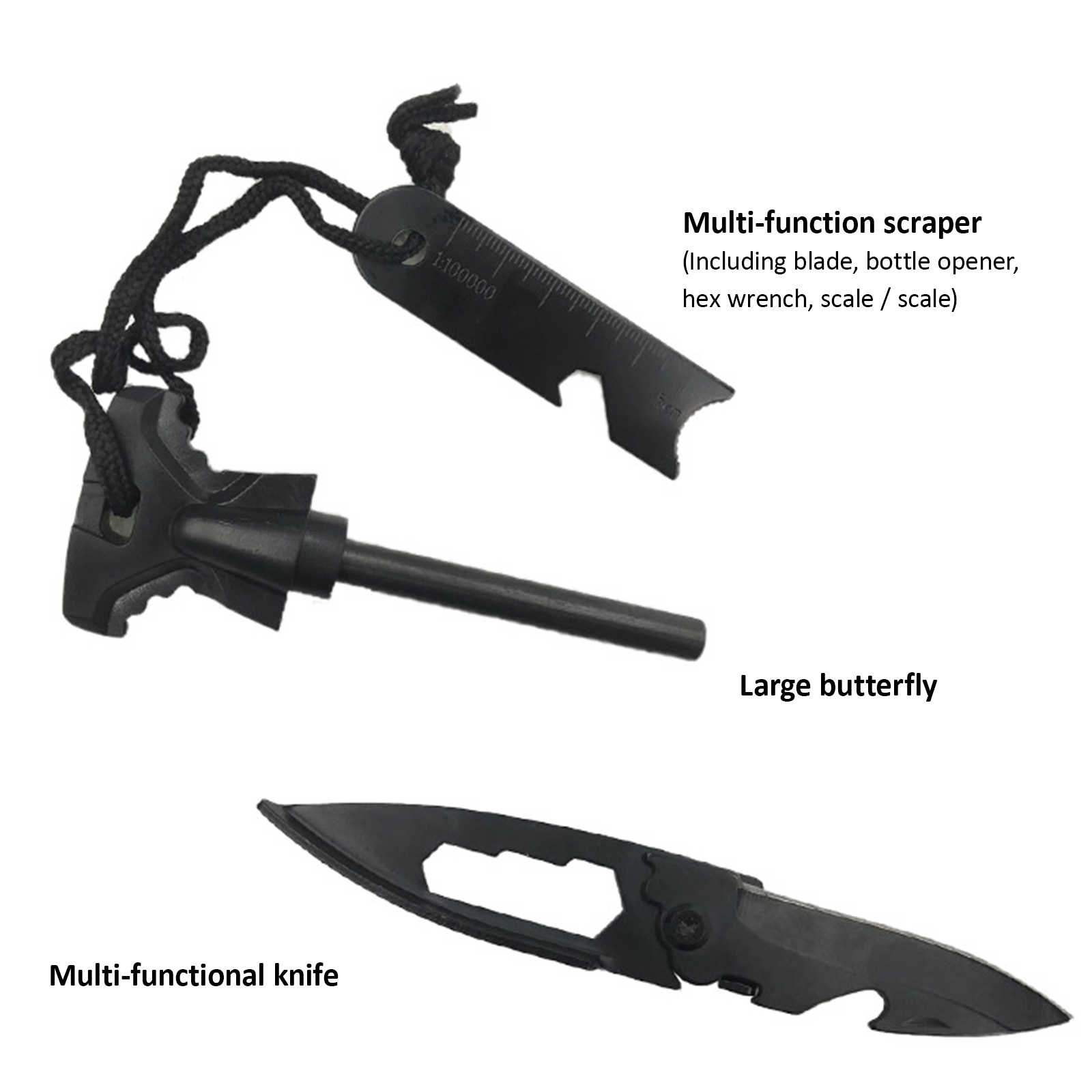 Camping Appliances: Camping Tool Emergency Survival Equipment Set Outdoor Sport Tactical Hiking Kit