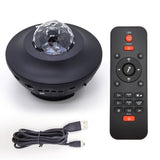 Night Lights & Ambient Lighting: Galaxy Starry Night Light Projector Ocean Star Sky Party Baby Kids Room LED Lamp