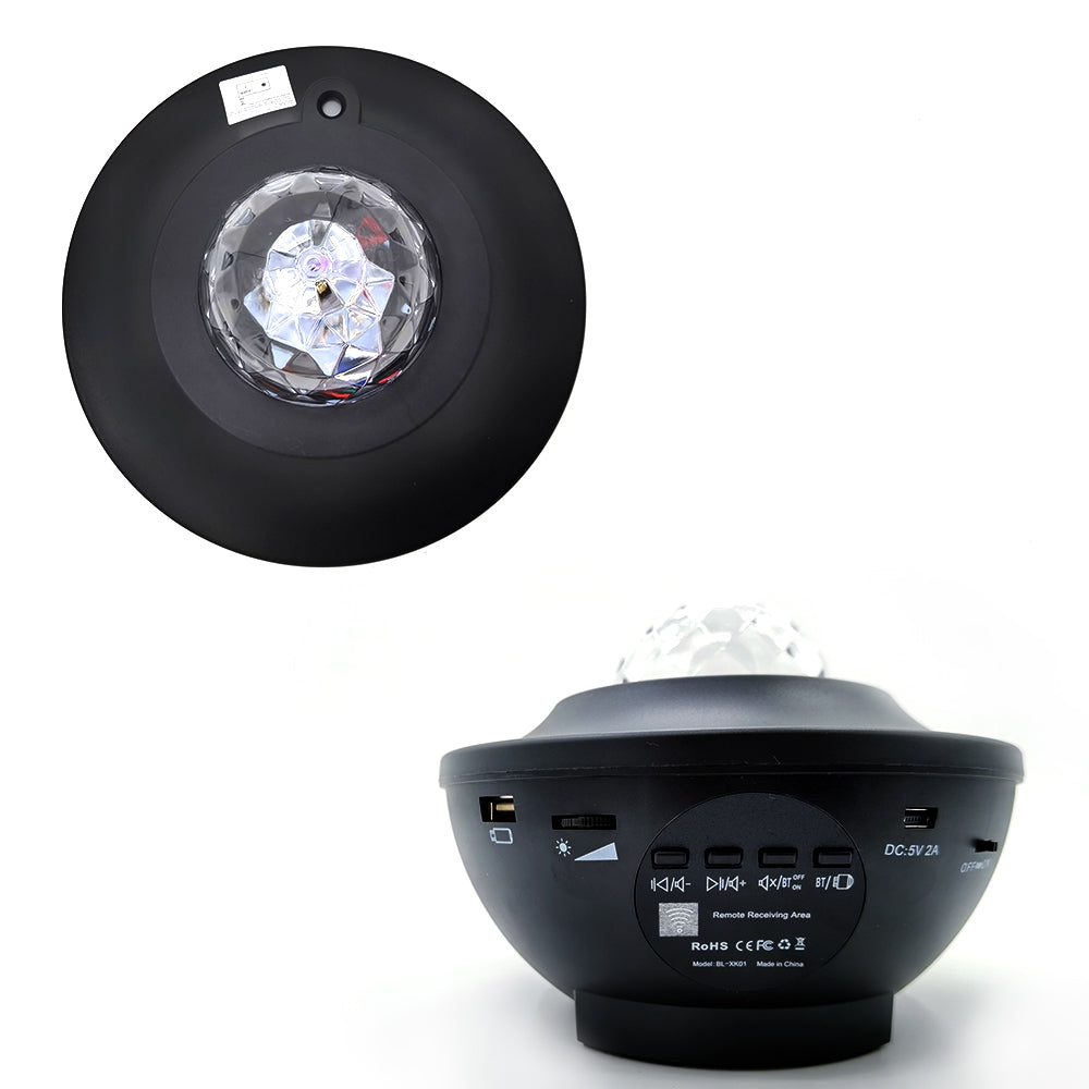 Night Lights & Ambient Lighting: Galaxy Starry Night Light Projector Ocean Star Sky Party Baby Kids Room LED Lamp