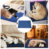 Vacuum Cleaner Accessories: Electric Pet Heat Pad: Waterproof Heating Mat for Cat Dog Bed | Chew Resistant M