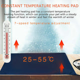 Vacuum Cleaner Accessories: Electric Pet Heat Pad: Waterproof Heating Mat for Cat Dog Bed | Chew Resistant M