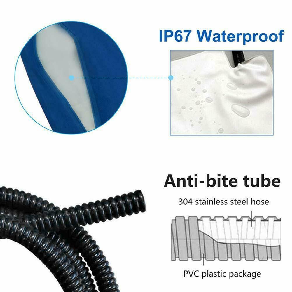 Dog Kennels: Electric Pet Heat Pad: Waterproof Heating Mat for Cat Dog Bed | Chew Resistant XL