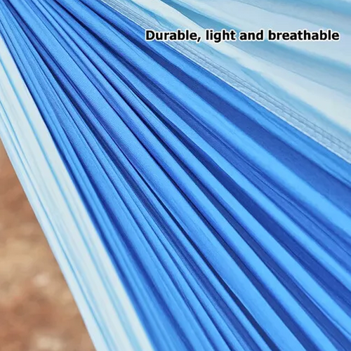 Hammocks & Accessories: Outdoor Camping Hammock  Lightweight 260x140cm Portable Travel Darkblue