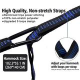 Hammocks & Accessories: Outdoor Camping Hammock  Lightweight 260x140cm Portable Travel Orange