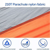 Hammocks & Accessories: Outdoor Camping Hammock  Lightweight 260x140cm Portable Travel Orange