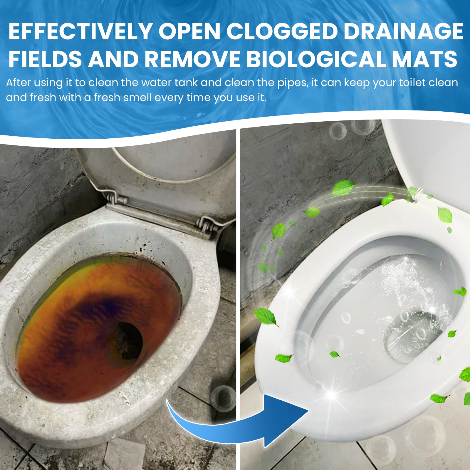 Toilet Brushes & Holders: Toilet Bowl Cleaning Tablets Multi-Effect Decontamination, Descaling, Urine Stains, Toilet Cleaner, Deodorizing, Odorless, And Fragrant