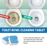 Toilet Brushes & Holders: Toilet Bowl Cleaning Tablets Multi-Effect Decontamination, Descaling, Urine Stains, Toilet Cleaner, Deodorizing, Odorless, And Fragrant