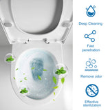 Toilet Brushes & Holders: Toilet Bowl Cleaning Tablets Multi-Effect Decontamination, Descaling, Urine Stains, Toilet Cleaner, Deodorizing, Odorless, And Fragrant