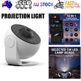 13in1 Galaxy Starry Sky Projector Night Light Rotating LED Planetarium Star Lamp