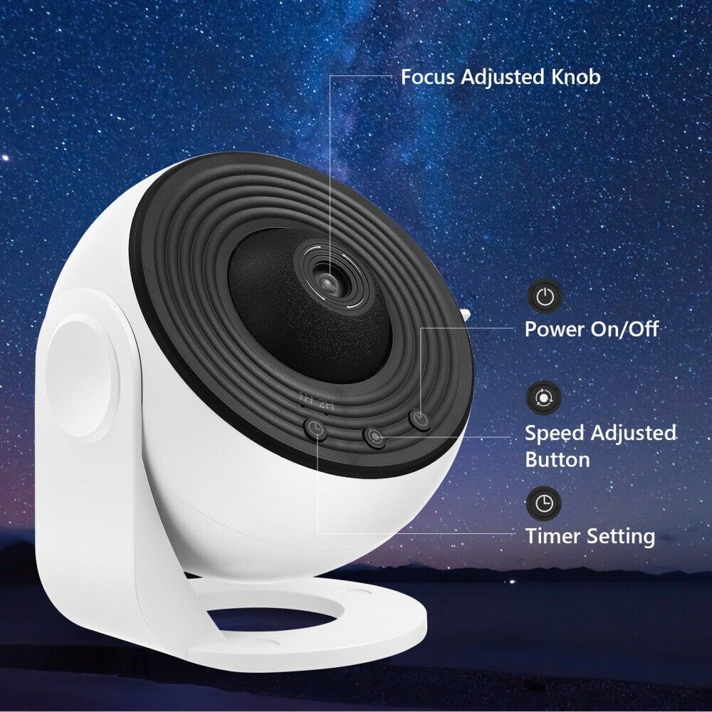 13in1 Galaxy Starry Sky Projector Night Light Rotating LED Planetarium Star Lamp