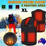 Back Care: Heated Vest for Men & Women, Smart heated Jacket, Battery Not Included XL