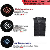 Back Care: Heated Vest for Men & Women, Smart heated Jacket, Battery Not Included XL