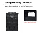Back Care: Heated Vest for Men & Women, Smart heated Jacket, Battery Not Included XL