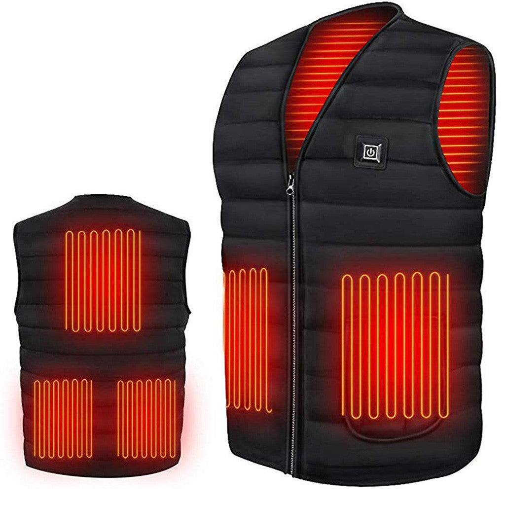 Back Care: Heated Vest for Men & Women, Smart heated Jacket, Battery Not Included XL