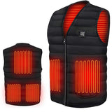 Back Care: Heated Vest for Men & Women, Smart heated Jacket, Battery Not Included XL