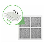 Fridges: 4Pcs Fridge Refridgerator Air Filter Replacement LG LT120F GF-AD910SL GF-5L712PL