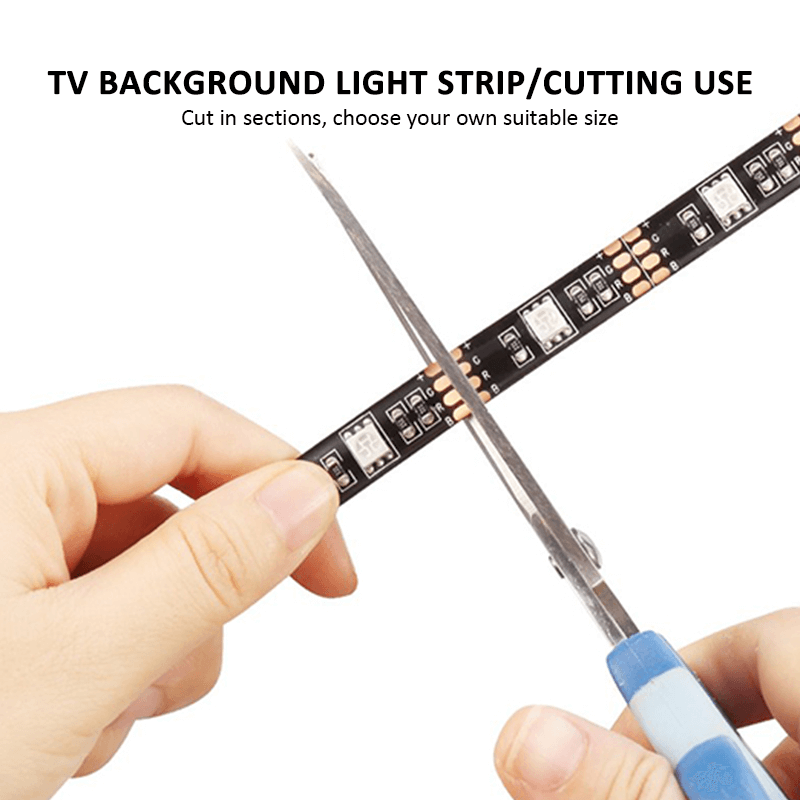 Coloured Lights: 4M RGB LED Strip Lights IP65 Waterproof 5050 300LEDs 12V USB Bluetooth Gift