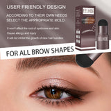 Cosmetics: Eyebrow Print Mold Thrush, Lazy Eyebrows Fill Makeup Eyebrow Cake Waterproof Hairline Powder