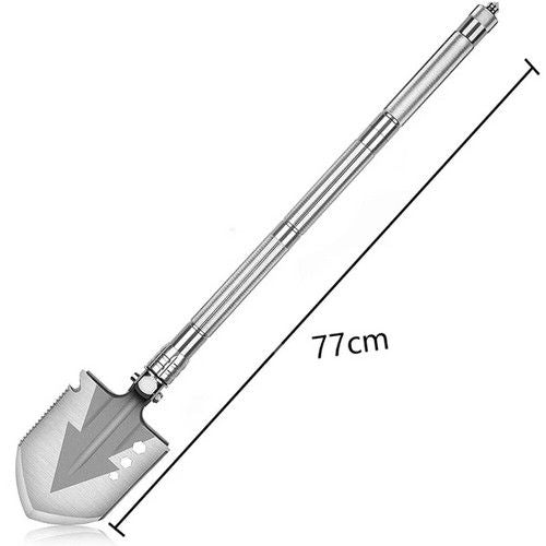 Camping Shovel Folding Outdoor Survival Tools Multifunction Hiking Military