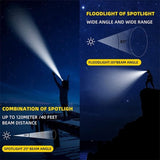 900000LM LED Headlamp Rechargeable Headlight Zoomable Head Torch Lamp Flashlight