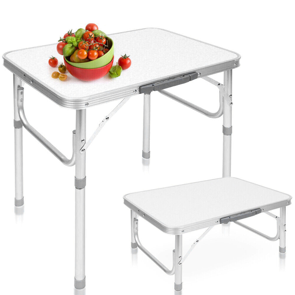 Outdoor Tables: Outdoor Camping Folding Table Picnic Foldable Tables Aluminium Portable BBQ Desk