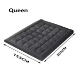 Mattress Toppers: 5CM Bedding Luxury Pillowtop Mattress Topper Mat Pad Antibacterial and dust mite-resistant Queen:153*203cm