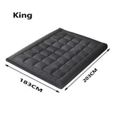 Mattress Toppers: 5CM Bedding Luxury Pillowtop Mattress Topper Mat Pad Antibacterial and dust mite-resistant King:183*203cm