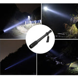 90000LM Baseball Bat LED Flashlights Waterproof Powerful Aluminium for Emergency