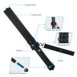 Camping Lights & Lanterns: Baseball LED Flashlight Rechargeable Zoom Police Security Torch Baton Lamp Light