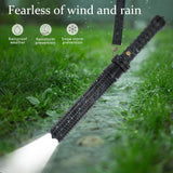 Camping Lights & Lanterns: Baseball LED Flashlight Rechargeable Zoom Police Security Torch Baton Lamp Light