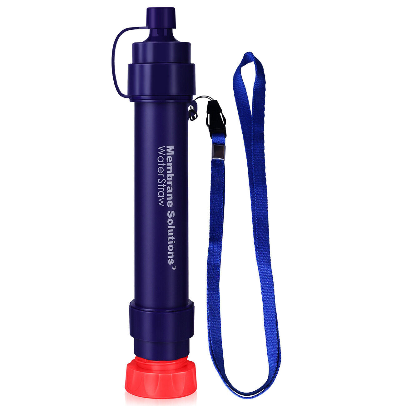Camp Safety Equipment: Personal Water Filter Straw 5000L Outdoor Survival Water Purification Straw0.1Î¼m