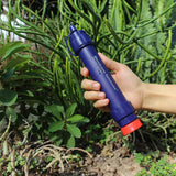 Camp Safety Equipment: Personal Water Filter Straw 5000L Outdoor Survival Water Purification Straw0.1Î¼m