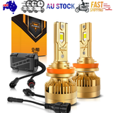Automotive Parts: S3 PRO Series H11 Dual Copper Pipe 12V Matching Decoder 120W Gold Aluminum Components AUXBEAM