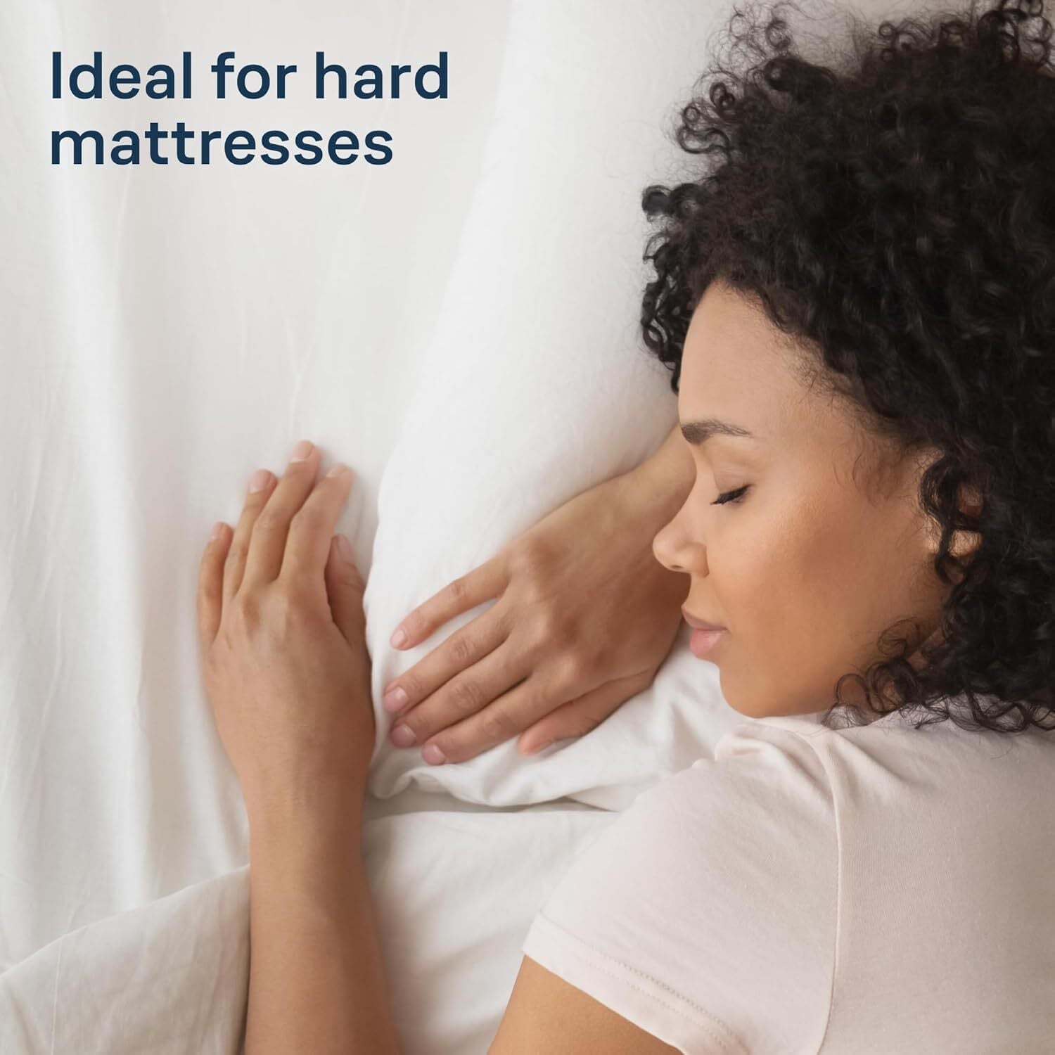 Mattress Toppers: Luxury Mattress Topper Pillowtop Bedding Mat Pad Fitted Cover Underlay QUEEN