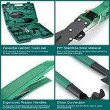 Gardening Accessories: Shovel Harrow Potted Flower Gardening Tools Gift Kit Glove Garden Tool 10Pcs/Set