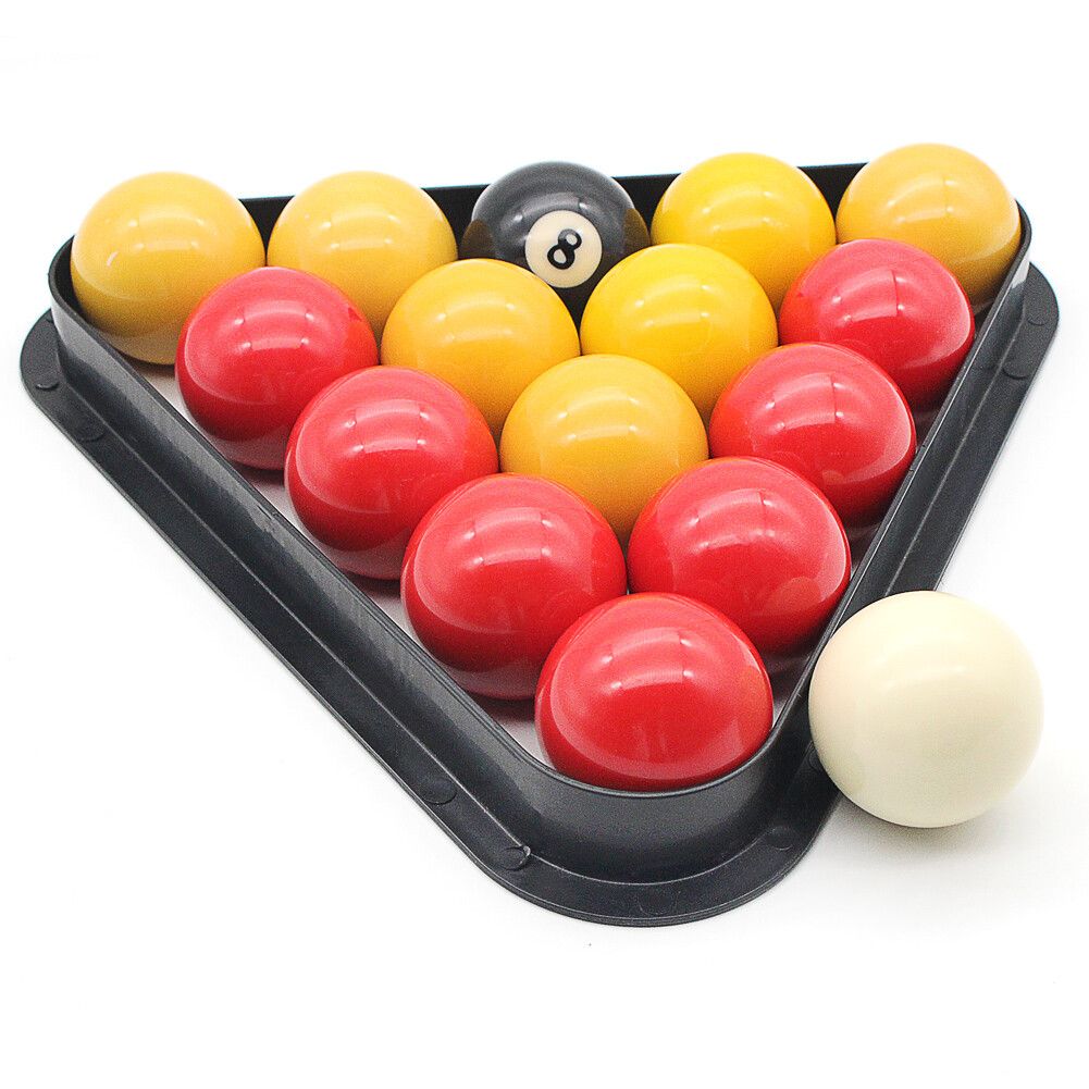 2" inch Pool Balls Red And Yellow 16 Balls  Billiards cues balls