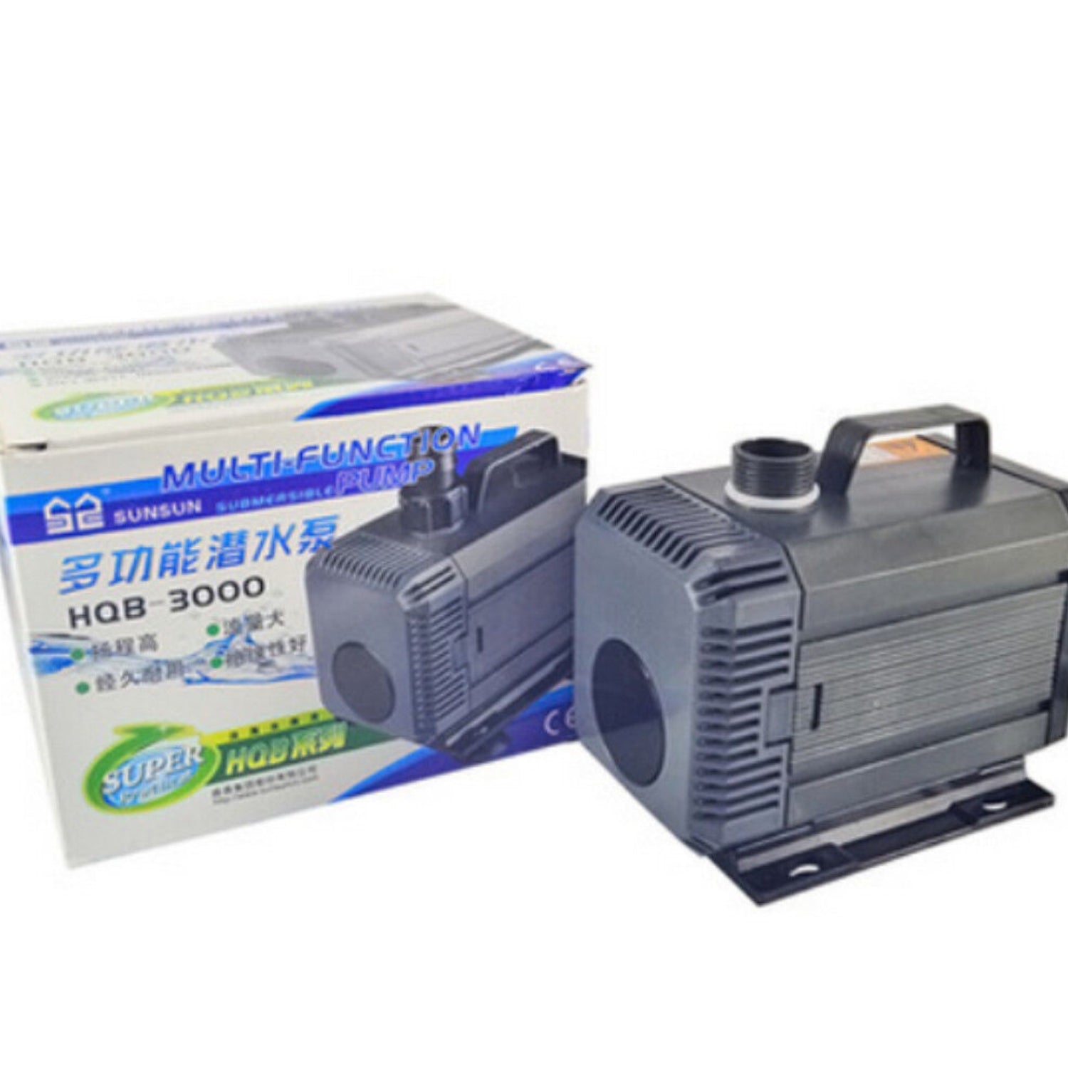 Sewage Pumps: 2500LPH HQB-3000 SUNSUN Submersible Water Pump Aquarium Fountain Pond Tank AU