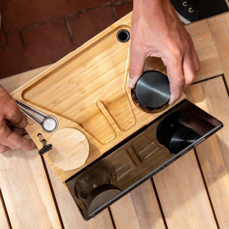 Vases & Table Decor: Wooden Storage Chest With Movable Tray Wood Lockable Stash Box Rolling Tray Gift