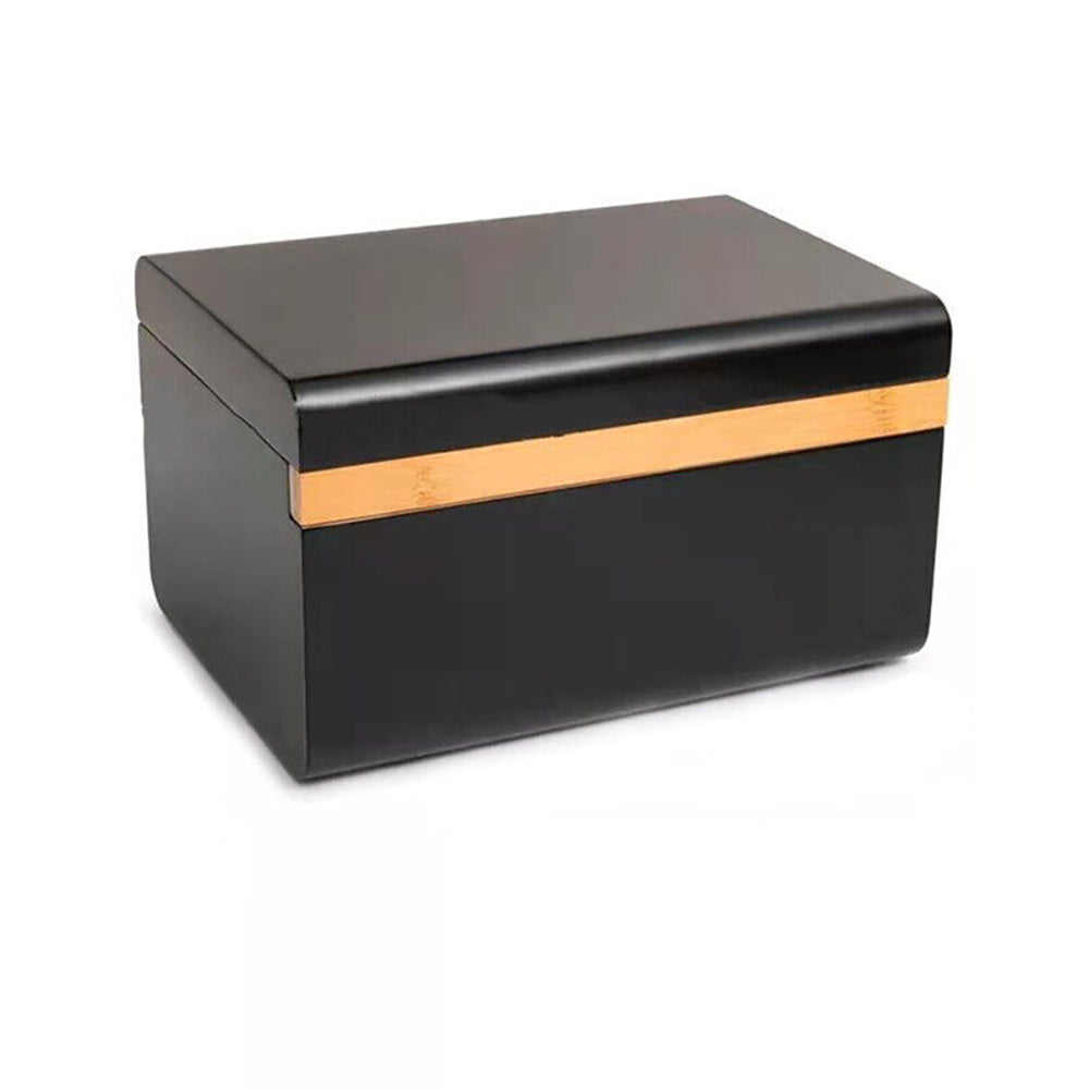Vases & Table Decor: Wooden Storage Chest With Movable Tray Wood Lockable Stash Box Rolling Tray Gift