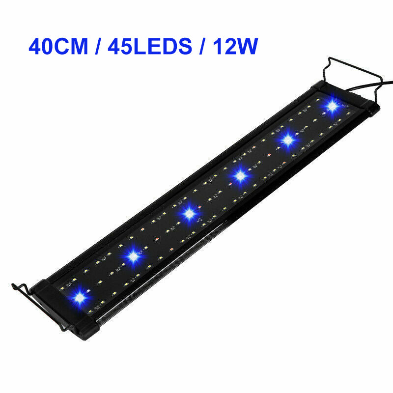 Aquarium Lighting: 40cm Aquarium Light Lighting Full Spectrum Aqua Plant Fish Tank Bar LED Lamp
