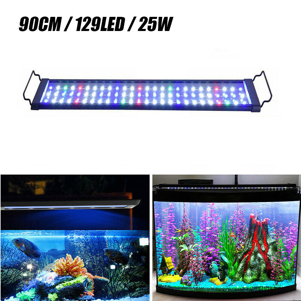 Outdoor Furniture Accessories: 90cm Aquarium Light Lighting Full Spectrum Aqua Plant Fish Tank Bar LED Lamp