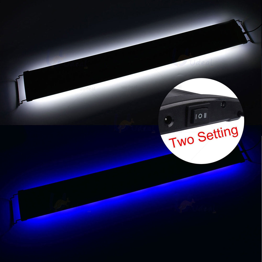 Aquarium Lighting: 120cm Aquarium Light Lighting Full Spectrum Aqua Plant Fish Tank Bar LED Lamp