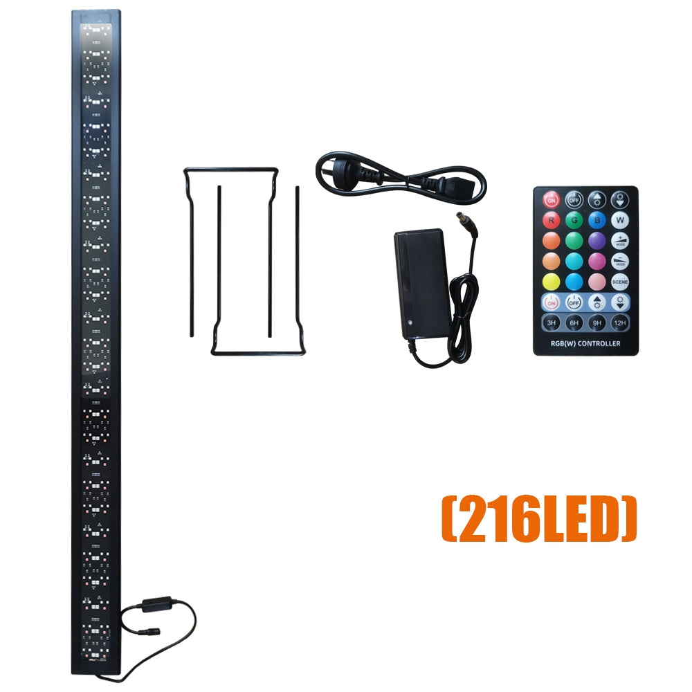 Aquarium Lighting: 216LED Full Spectrum Aquarium LED Light Lighting Aqua Plant Fish Tank Lamp