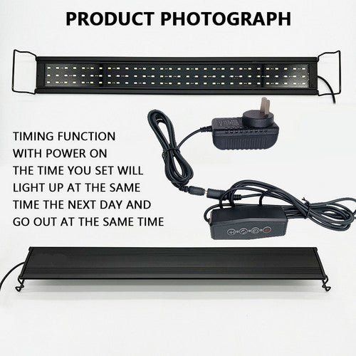 Aquarium Lighting: 120 CM 150W 244LED Aquarium LED Lighting  Marine Aqua Fish Tank Light NEW