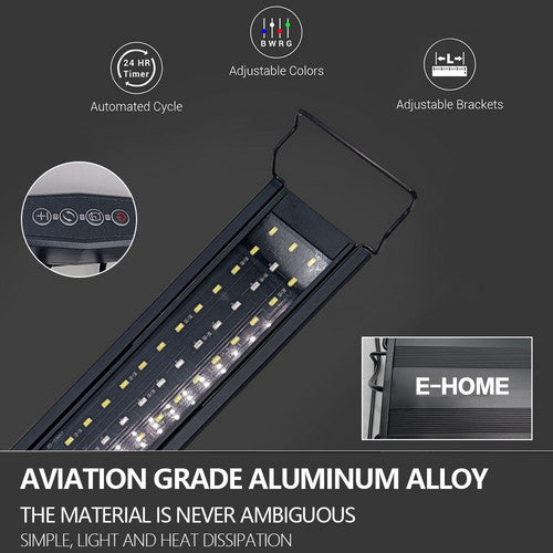 Aquarium Lighting: 120 CM 150W 244LED Aquarium LED Lighting  Marine Aqua Fish Tank Light NEW
