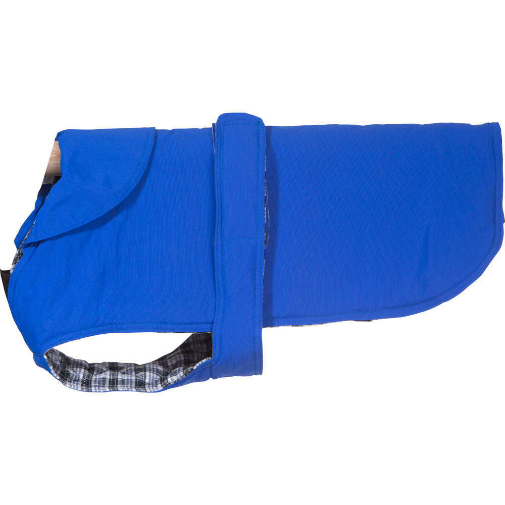 Dog Apparel: Blue Dog Coat 40cm